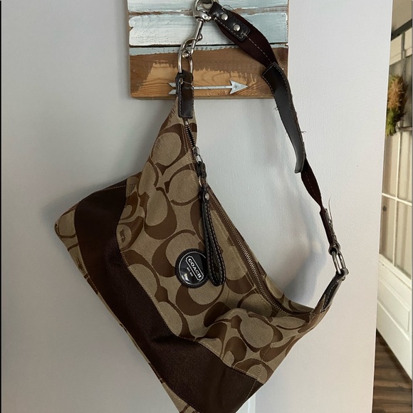 Coach brown purse - Picture 1 of 5
